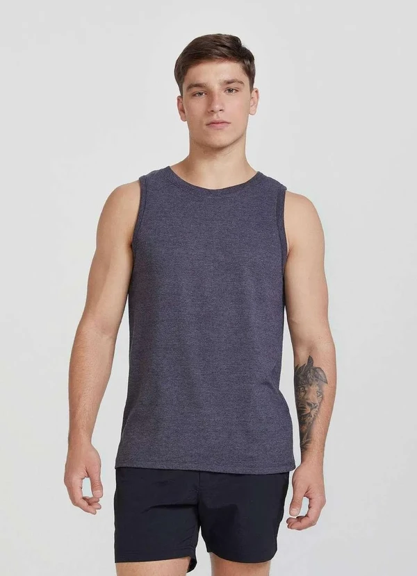 Hering - Regata Basica Masculina World Cinza