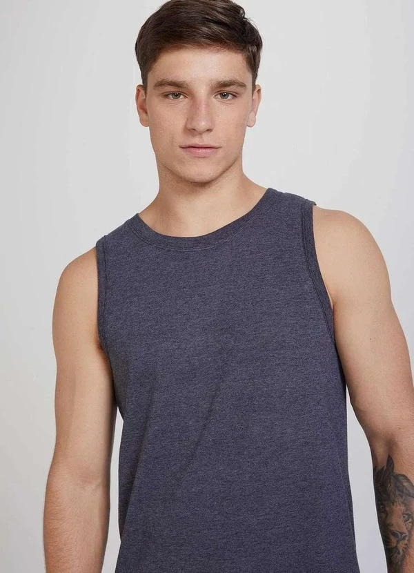 Hering - Regata Basica Masculina World Cinza 2