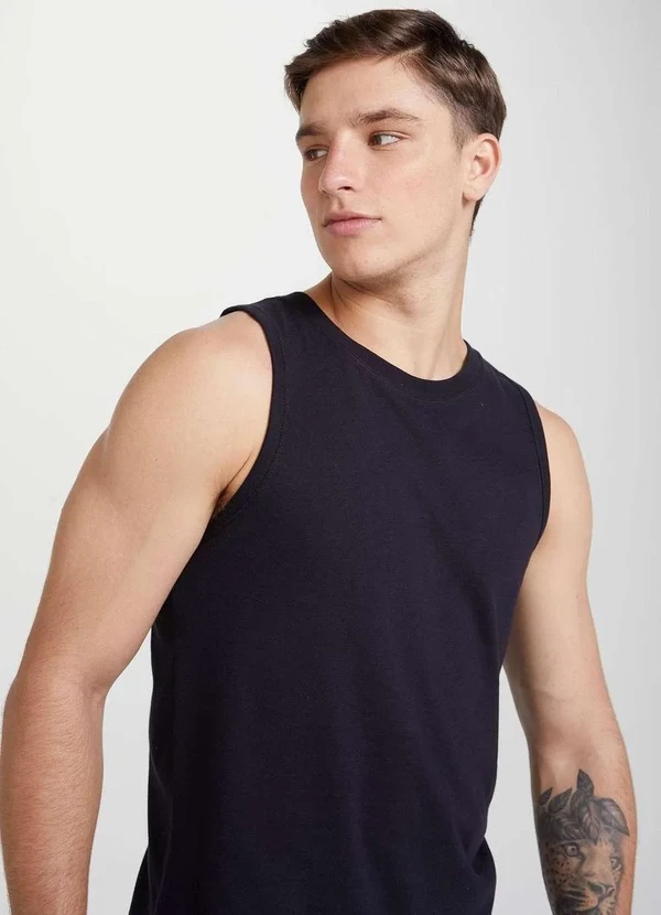 Hering - Regata Basica Masculina World Preto