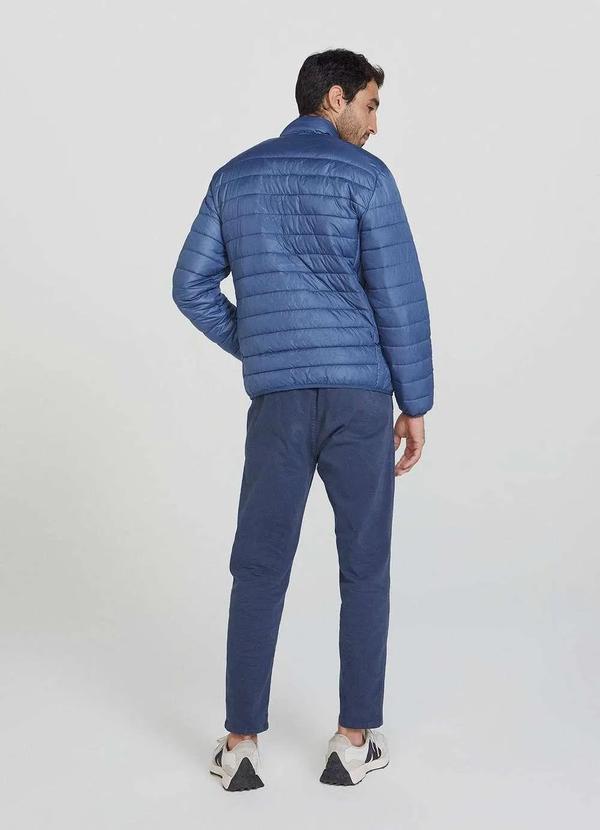 Hering - Jaqueta Basica Masculina Puffer Comfort Azul 4