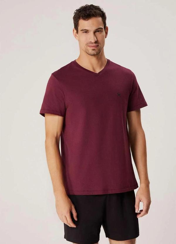 Hering - Pijama Masculino Curto em Malha Vermelho 2