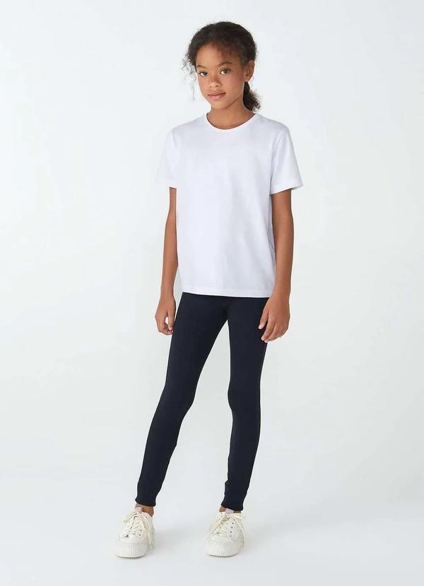Hering - Calca Legging Basica Infantil Menina Tradicional Preto 2