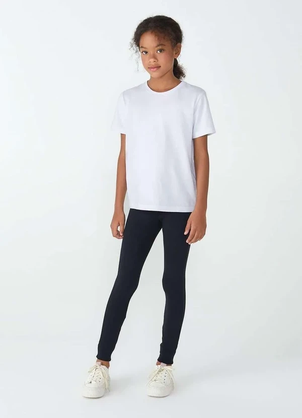 Hering Calca Legging Basica Infantil Menina Tradicional Preto - Main Image