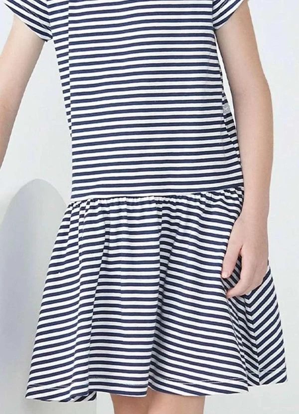 Hering Kids - Vestido Infantil Curto Estampado Tam 1 a 16 Azul 2