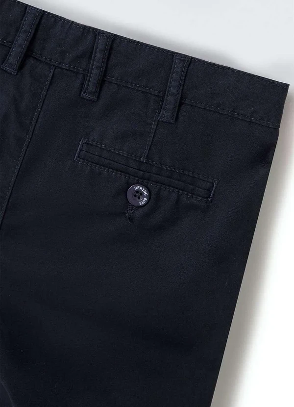 Hering Kids - Bermuda Basica Infantil Menino em Sarja Tam 1 a 16 Azul 8