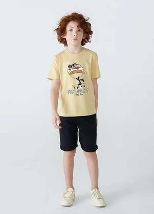 Hering Kids - Bermuda Basica Infantil Menino em Sarja Tam 1 a 16 - HERING KIDS