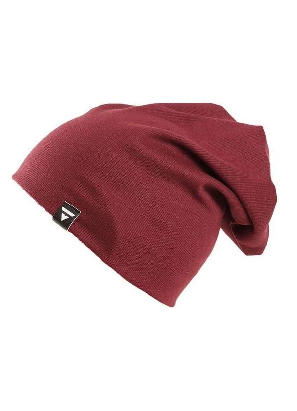 Brohood - Gorro Brohood Canelado Vinho Vermelho