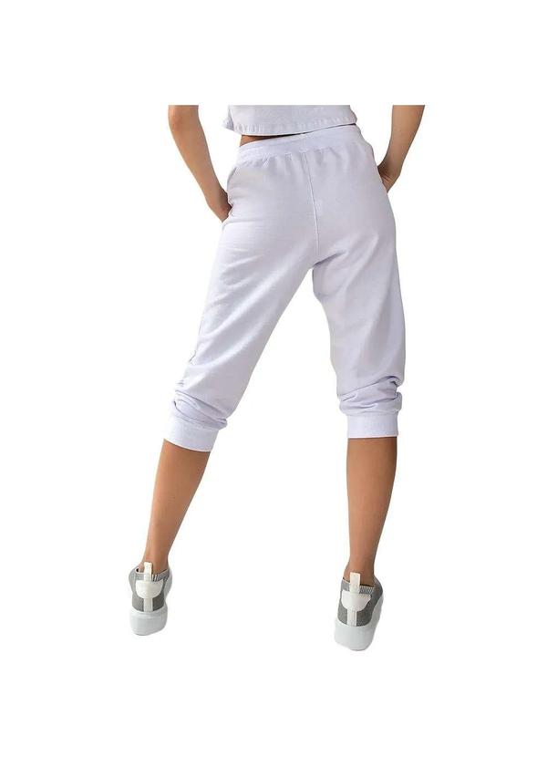 Brohood - Bermuda Saruel Brohood Feminina Moletom Branco Branco