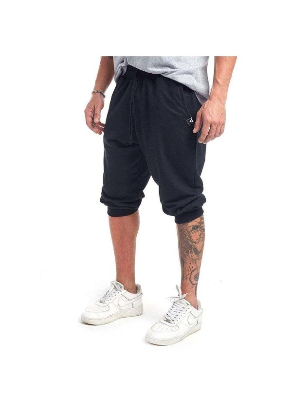 Brohood - Bermuda Saruel Brohood Masculino Moletom Preto Preto