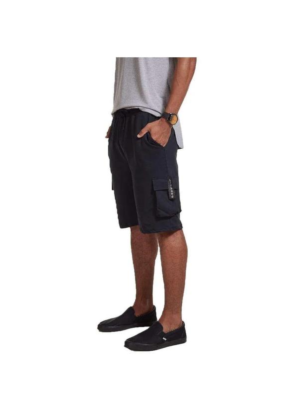 Brohood - Bermudao Cargo Brohood Moletom Preto Preto