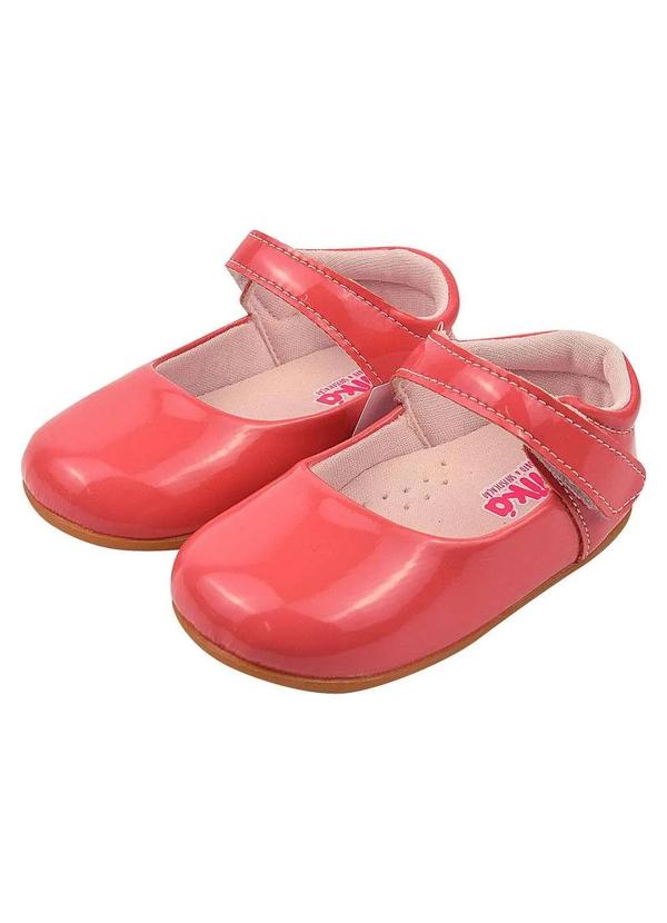 Dliká - Sapatilha Infantil Feminina Boneca Laranja