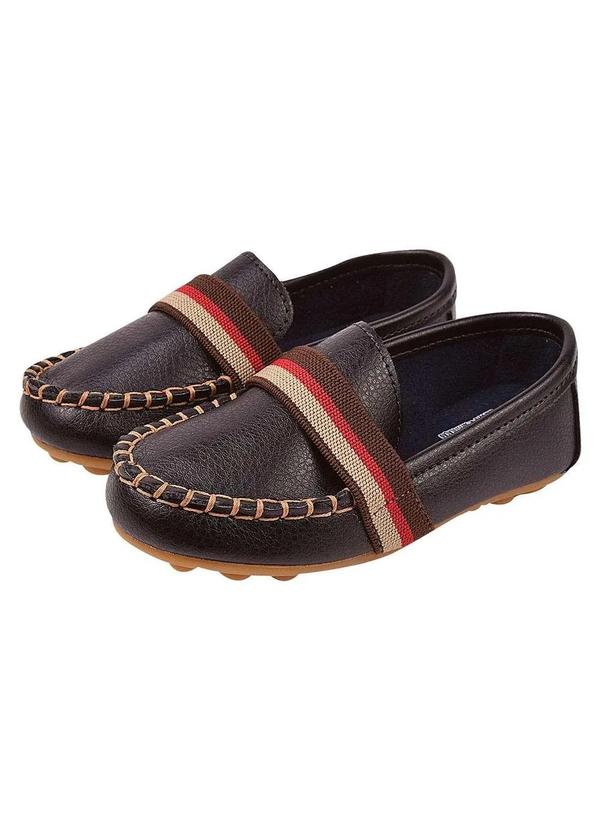 Dliká - Sapato Mocassim Infantil Masculino Sapato Social Preto Menino Preto
