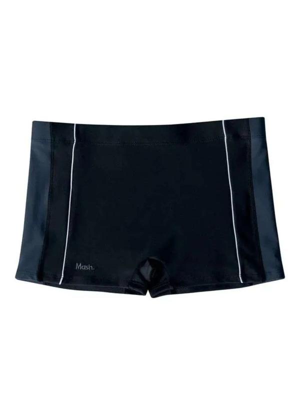 Mash - Sunga Boxer com Recorte Mash Preto