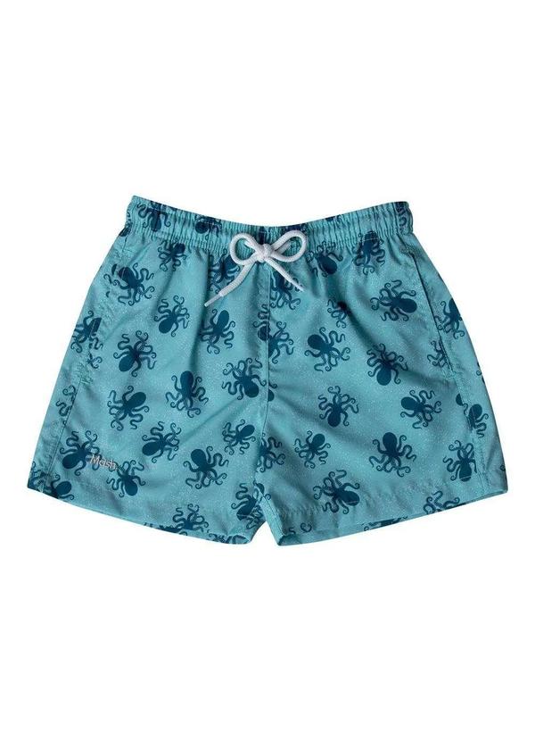 Mash - Short Infantil Mash Estampado Polvo Verde