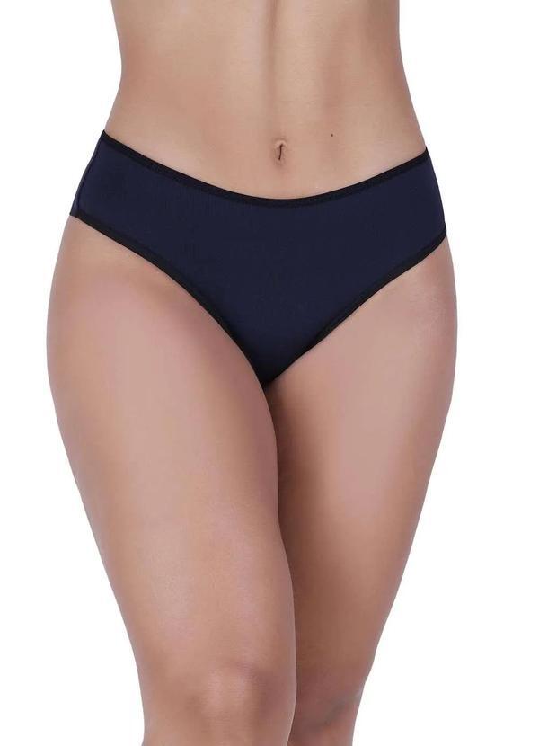Concept Lingerie - Calcinha Ternura Microfibra Concept Lingerie Preto Preto