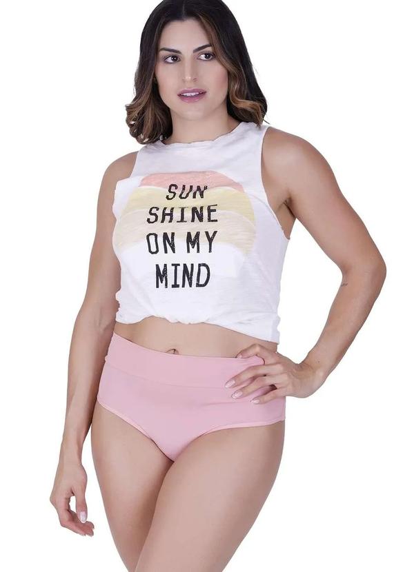 Concept Lingerie - Calcinha Ternura Microfibra Concept Lingerie Rosa Rosa