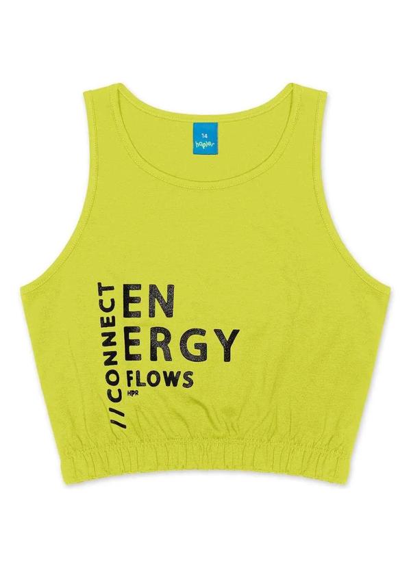 Hapier - Regata Cropped Juvenil Menina Hapier Verde