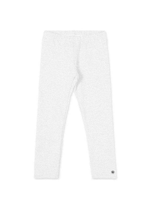 Marisol - Legging Infantil Menina Thermo Dry Marisol Branco