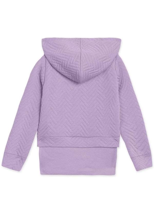 Match - Blusao Infantil Menina Matelasse Match Roxo 2