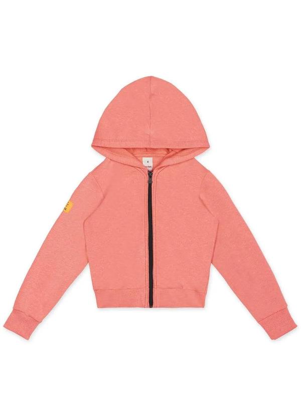 Marisol - Conjunto Blusa e Legging Moletom Infantil Menina Marisol Laranja 3