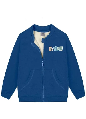 Tigor T Tigre Jaqueta Moletom Bebe Menino Tigor Azul