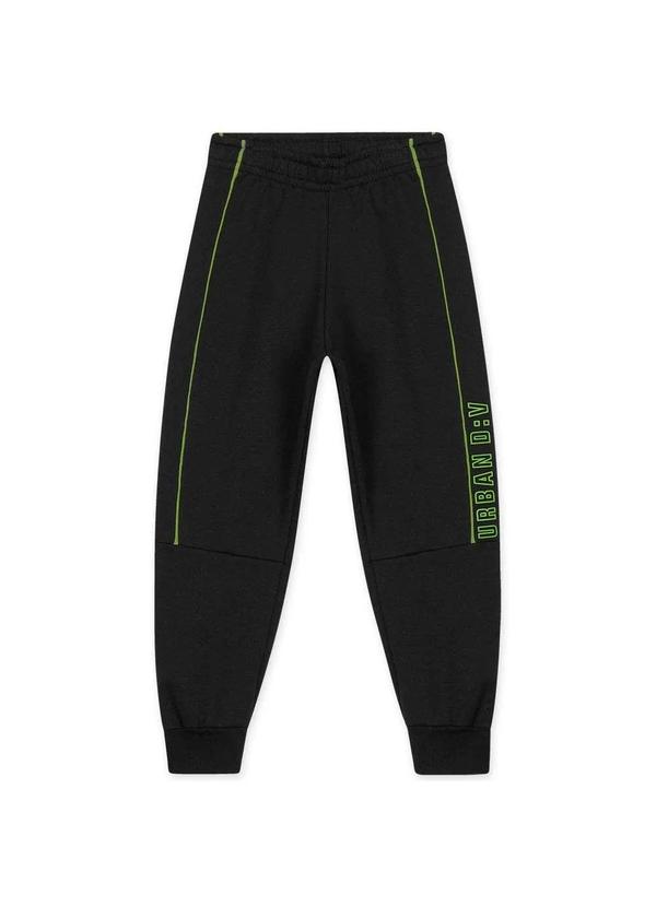 Marisol - Conjunto Blusao e Calca Moletom Infantil Menino Marisol Preto