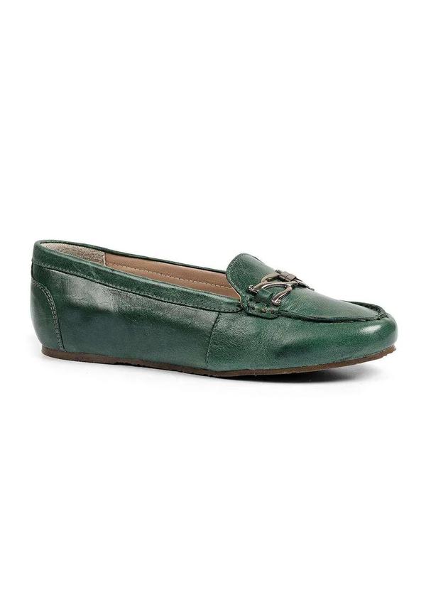 Sandro Moscoloni - Sapatilha Mocassim Feminino Sandro Moscoloni Couro Jolly Green Green