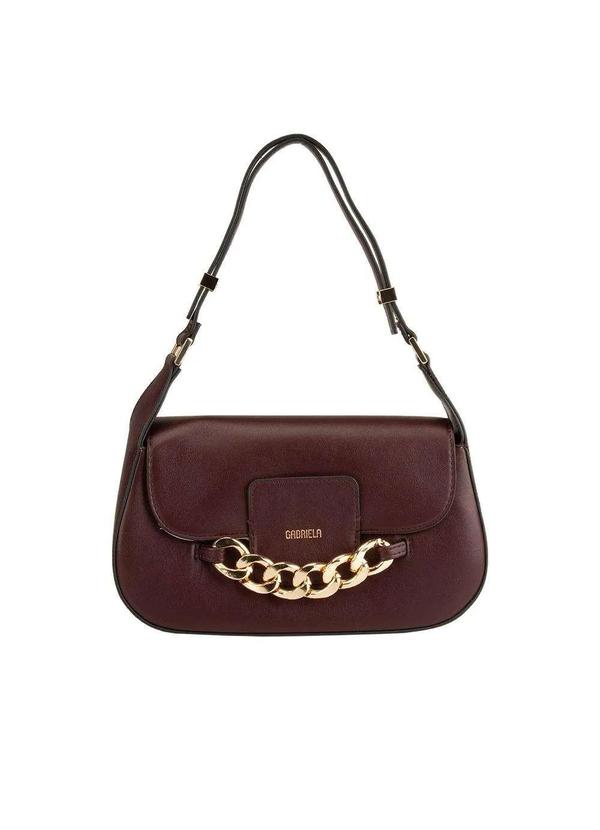 Gabriela - Bolsa Baguete Pequena Gabriela Corrente Vinho Vinho