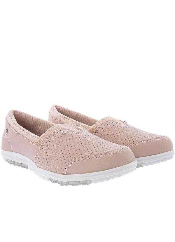 Kolosh - Slip On Kolosh Sport Style Feminino Tratorado Perfuros Nude Nude