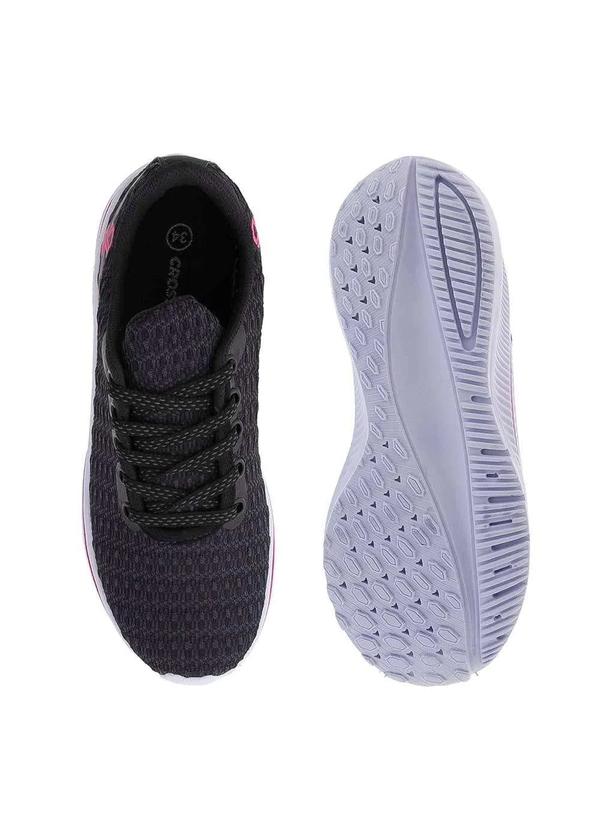 Cross Road - Tênis Cross Road Esportivo Feminino Preto Preto 4