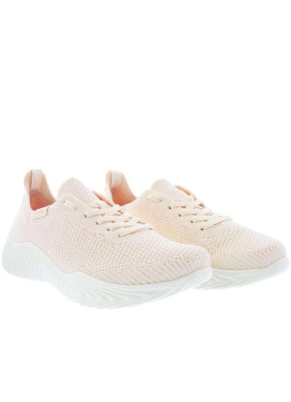 Olympikus - Tênis Olympikus 146g Ultraleve Esportivo Feminino Knit Nude Bege