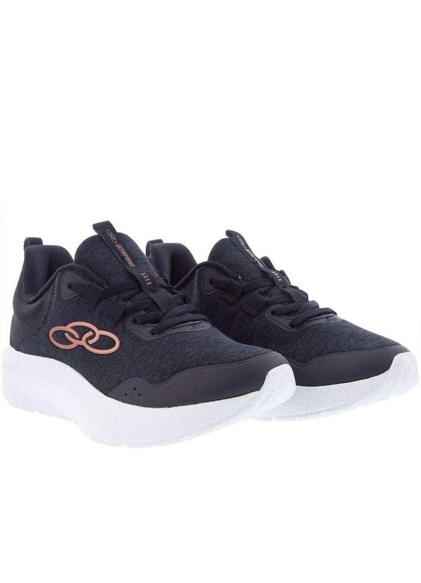 Olympikus - Tênis Olympikus Ares Esportivo Feminino Preto Preto