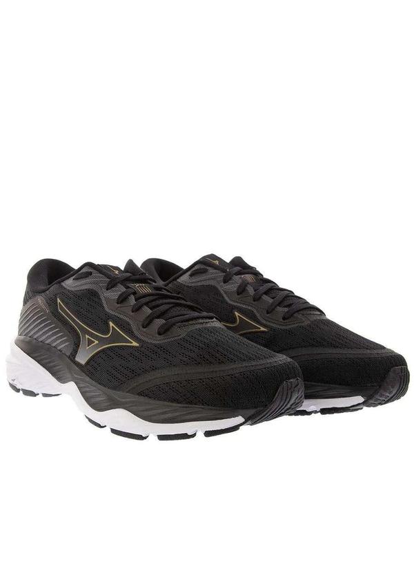 Mizuno - Tênis Mizuno Wave Falcon 4 Esportivo Masculino Preto Preto