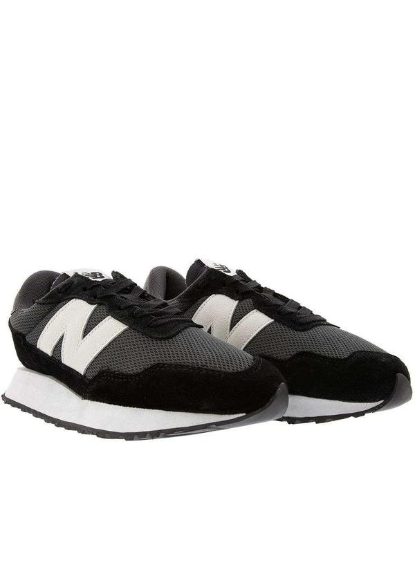New Balance - Tênis New Balance Lifestyle 237 Retrô Masculino Preto Preto