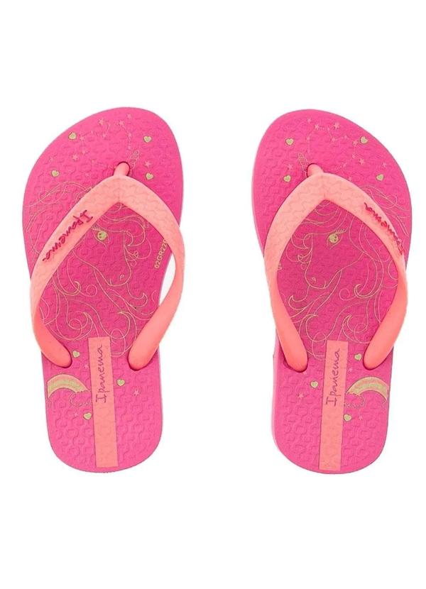Ipanema - Chinelo Infantil Ipanema Fantasia Unicórnio Neon Rosa Rosa