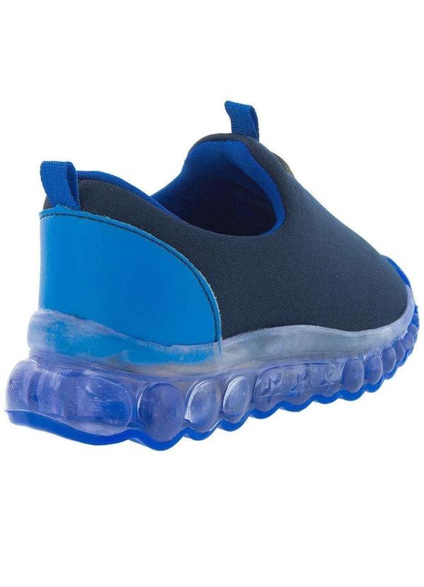 Cross Road Kids - Tênis Infantil Cross Road Jogging Tecido Led Marinho Marinho 4