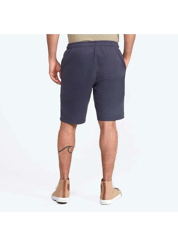 Basicamente - Bermuda Moletom Leve Masculina Chumbo 3