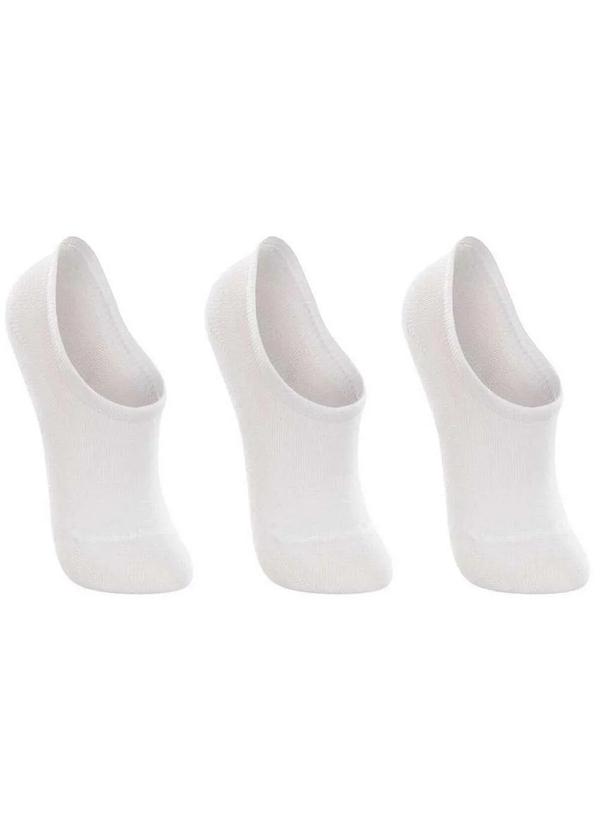 Lupo - Kit 3 Meias Lupo 4270-89 0900-Branca