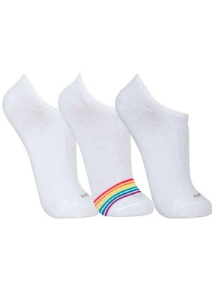 Kit 3 pares de Meias Esportiva Invisível Lupo 3270-089 - LUPO