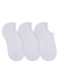 Selene - Kit 3 pares de Meias Invisível Selene 7730-001 999-Preto-Cinza-Mescla-Branco - variação: 998-Branco