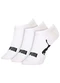 Puma - Kit com 3 Meias Puma 4755-001 998-Branco/Preto - variação: 998-Branco/Preto