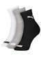 Puma - Kit com 3 Meias Puma 4795-001 997-Preto-Branco - variação: 999-Branco/Cinza/Preto