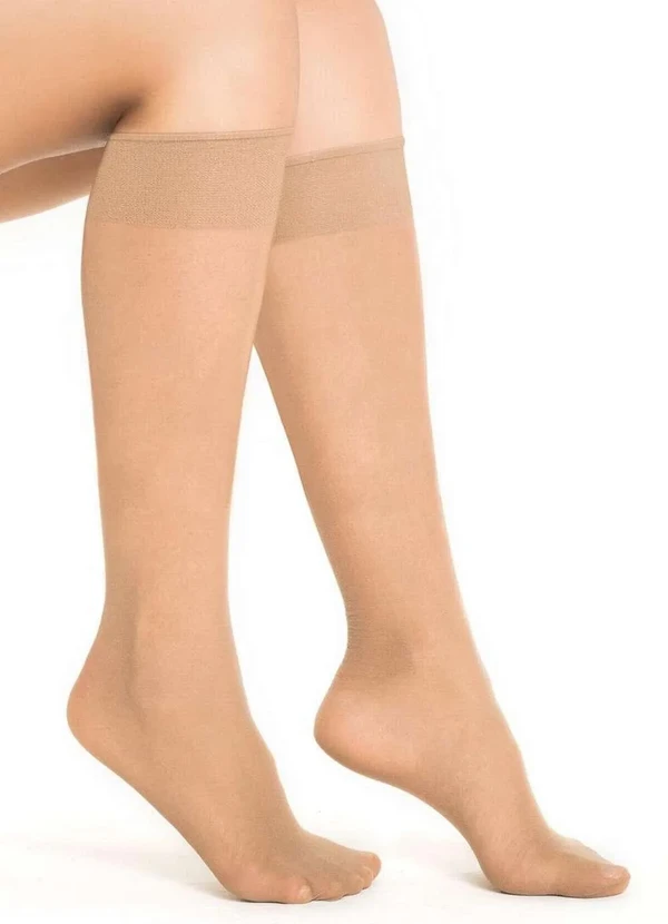 Trifil - Meia 3/4 Fio 20 Trifil 6106 268-Nat.Claro