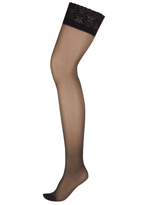 Lupo - Meia 7/8 Fio 15 com Renda Loba 5660-001 - LUPO