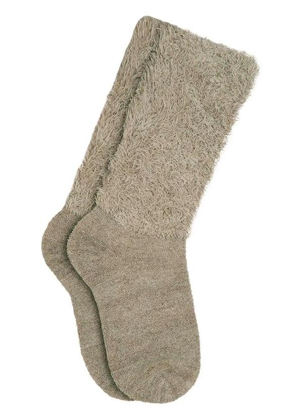 Lupo - Meia Cano Longo Lupo 5253-002 7100-Mescla-Bege