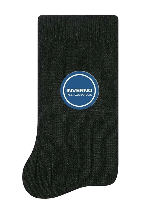 Selene - Meia Cano Longo Selene 7544-001 550-Preta