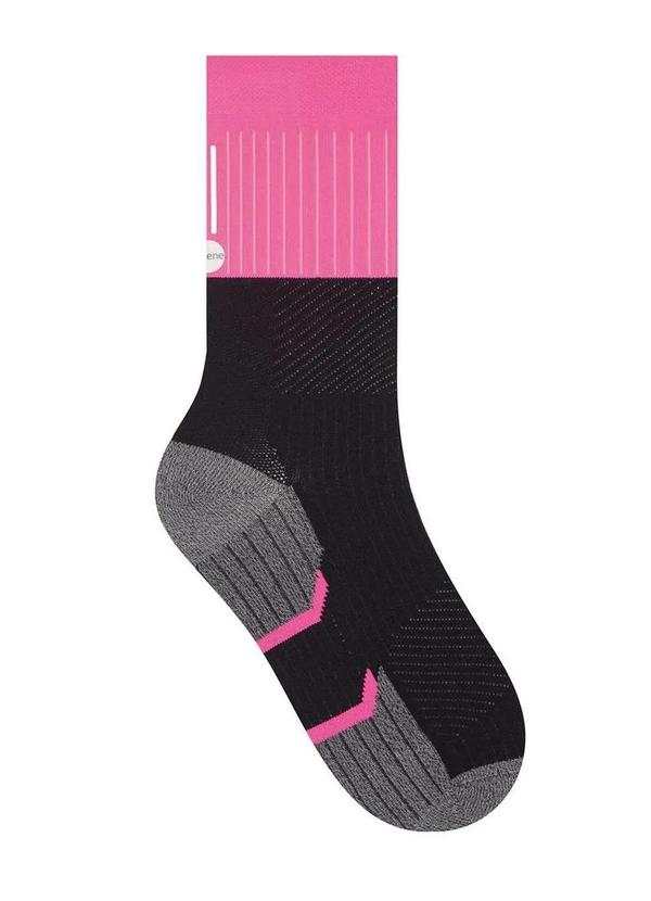 Selene - Meia Ciclismo Selene 4975-001 502-Pink-Fluor-Preto