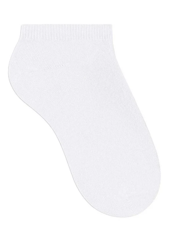 Selene - Meia Esportiva Cano Curto Selene 4000-001 500-Branco 1
