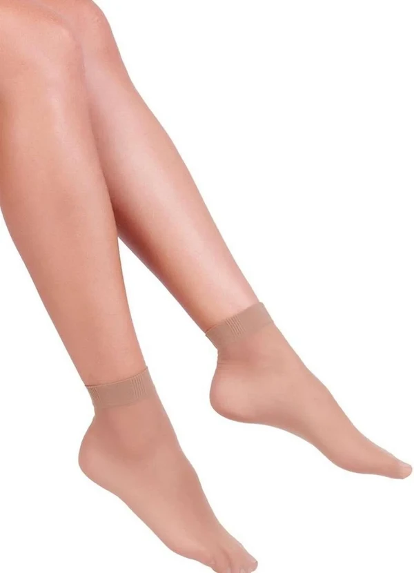 Lupo - Meia Soquete Fio 20 Loba 5530-001 6700-Natural-Peach