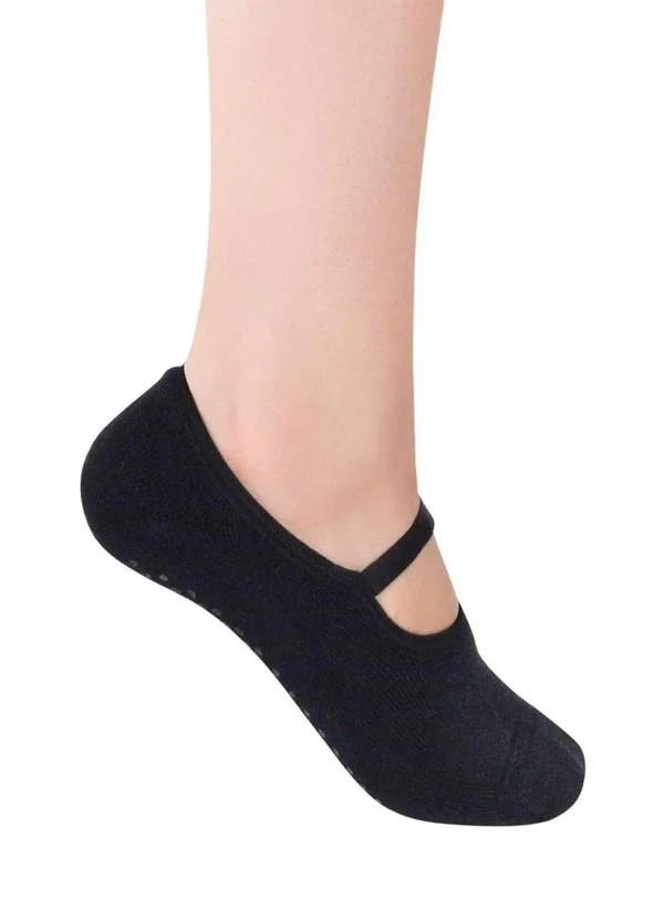 Selene - Sapatilha Antiderrapante Pilates Selene 7850-003 550-Preto